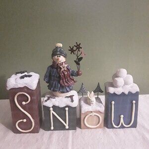 Crazy Mountain Resin Blocks Snow